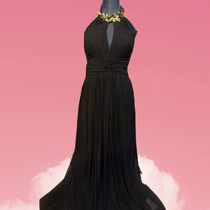 Brand New Elegant Black Evening Gown